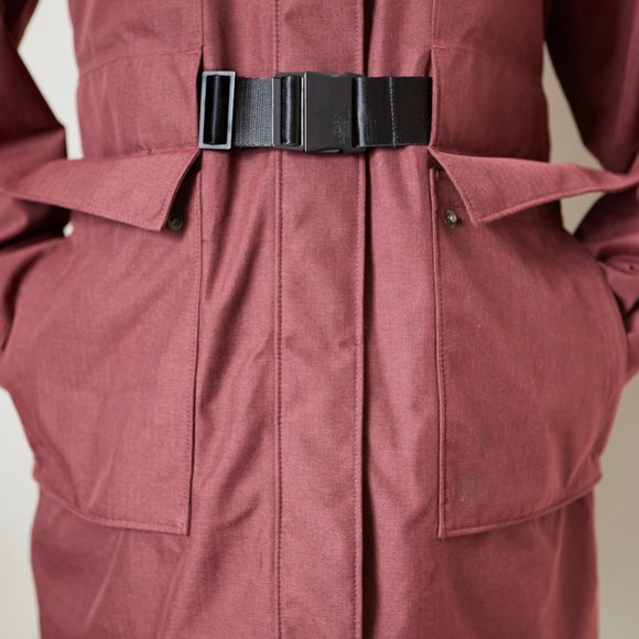 The North Face Women's Arctic Winter Parka | Red-Brown Micro Herringbone - Picture 8 of 14